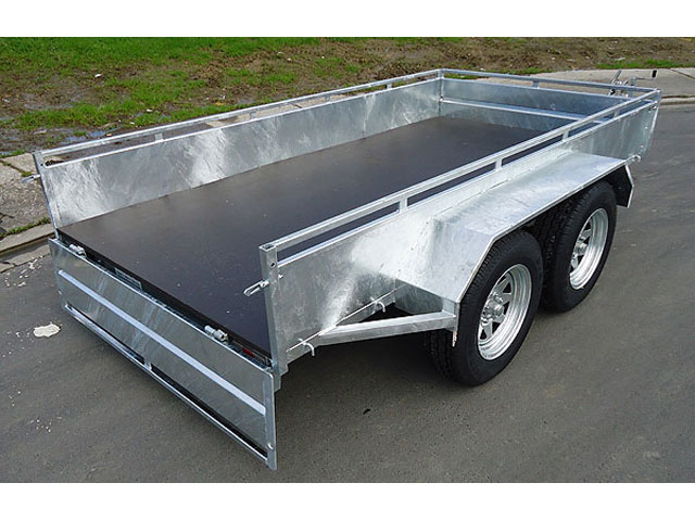 dual axle box trailer for sale