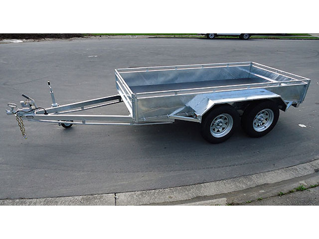 tandam axle box trailer for sale