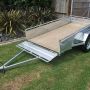 8x4 galvanised commerical trailer
