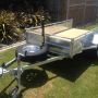 box trailer with accessories